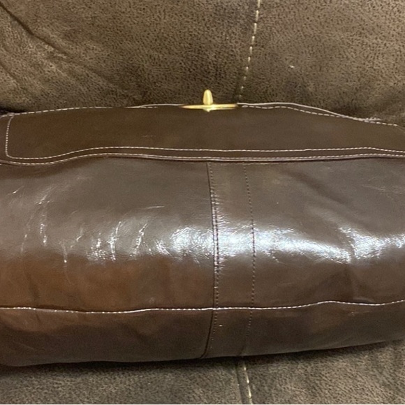 NWOT Authentic Vintage Hobo COACH original Dark Brown & Matching Logo Wallet - Picture 3 of 14